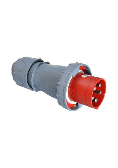 Tp Elektrik 5 x 125amp Ip67 Kapaklı Düz Fiş