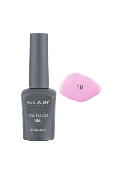Uv Kalıcı Lavanta Pembe Jel Oje 10 - Gel Polish - 12 Ml