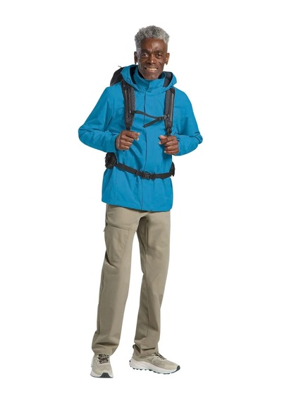 Jack Wolfskın Jack Wolfskin Trailtime 2l Erkek Mavi Outdoor Ceketi 8026