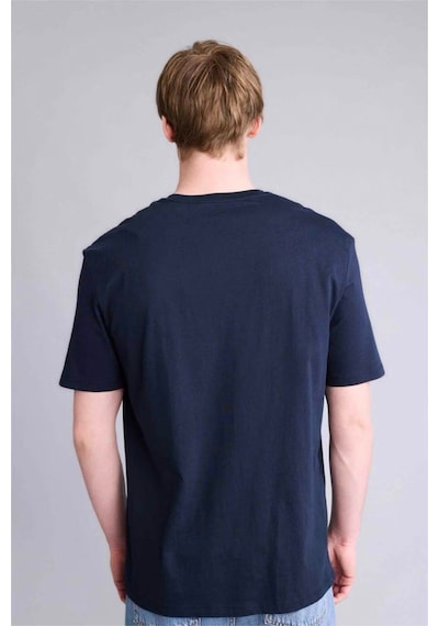 Defacto %100 Pamuk Basic Lacivert Erkek T-shirt V7699az/nv64 Lacivert