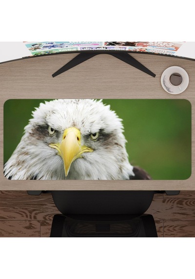 Kartal Oyuncu Gaming Mouse Pad Kauçuk Kaymaz Taban Mousepad V1, 70x30 Xl