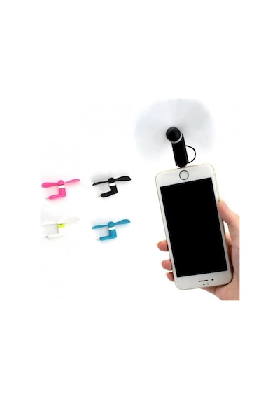 Tüm Telefonlara Uyumlu Cep Vantilatörü Fan Mini Soğutucu Tablet Powerbank İçin Pervane Vantilatör