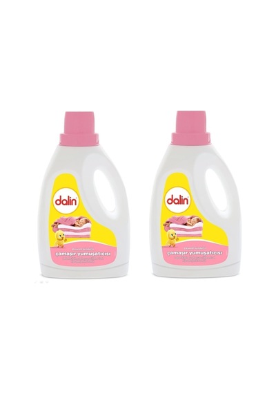 Sıvı Çamaşır Deterjanı 1500 Ml X2 Adet Bahar Ninnisi Yumuşatıcı 1500 Ml X2 Adet