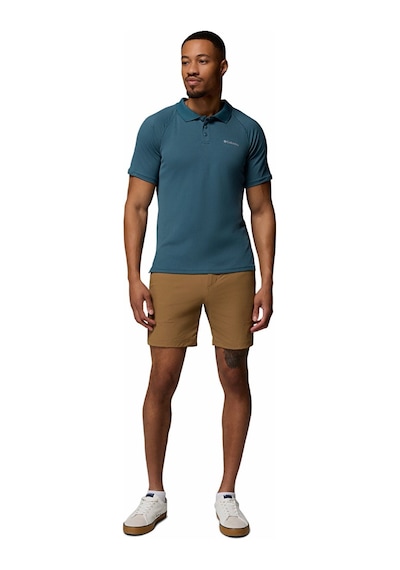 Columbia Ao3828 Alpine Chill Pro Polo Erkek T-shirt-32999 Mavi