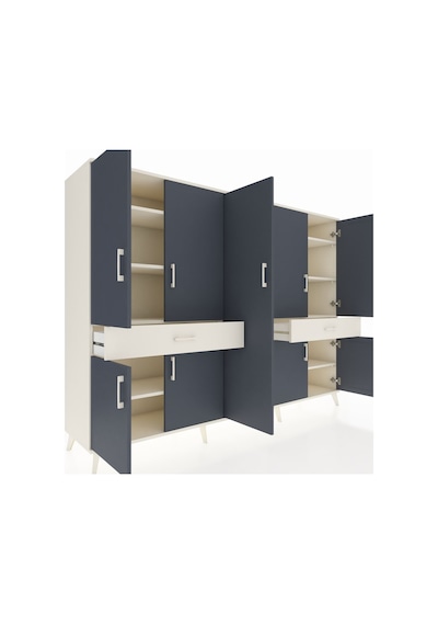 Hyperion Dolap 12 Raflı 2 Çekmeceli 8 Kapaklı 220x44x163 Aytaşı-a Aytaşı-antrasit/aytaşı Hyperion Dolap 12 Raflı 2 Çekmeceli 8 Kapaklı 220x44x163 Aytaşı-a Aytaşı-antrasit/aytaşı