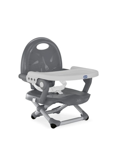 Chicco Pocket Snack Yükseltici Mama Sandalyesi - Dark Grey