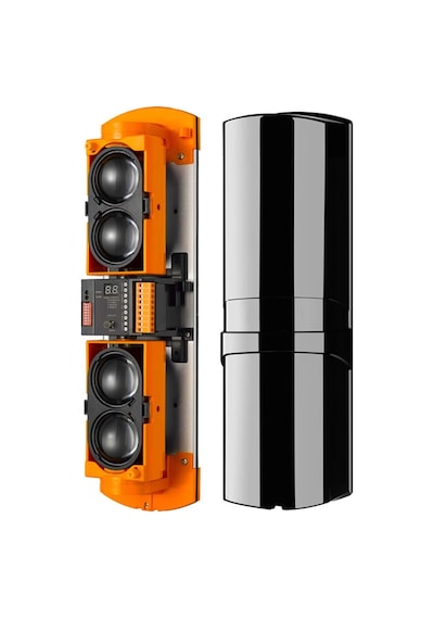Abh-250l 4 Işınlı Kablolu 250 Metrelik Harici Tip Infrared Beam Dedektörü / Işın Bariyeri