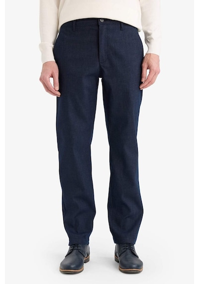 Defacto Regular Fit Düz Paça Pantolon G6588ax25wnnv86 Lacivert-nv86