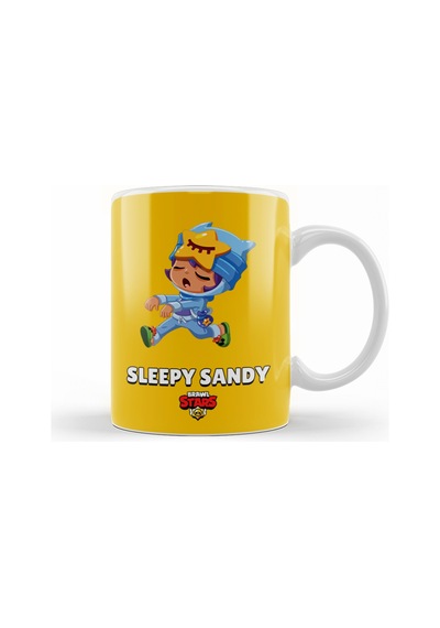 Brawl Stars Sleepy Sandy Kupa Bardak Porselen No26888 Karışık