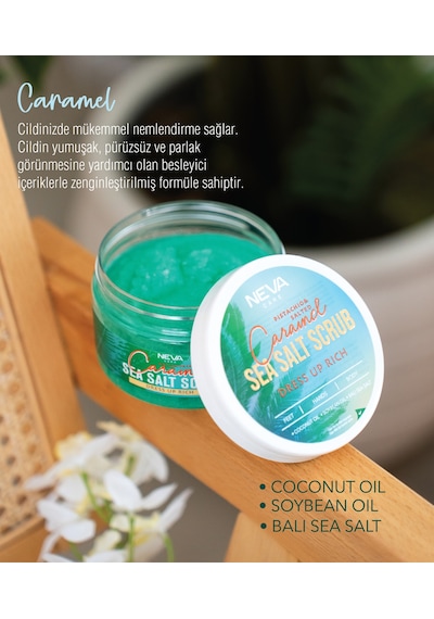 Caramel Sea Salt Scrub Arındırıcı Vücut Peelingi 350 G