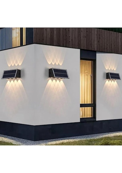 Cata Ct-8010 Kos Solar Led Aplik 20w Günışığı Siyah