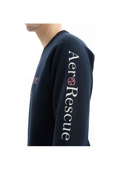 AR-MA Arma Erkek Yazı Baskılı Regular Fit Bisiklet Yaka Sweatshirt 001