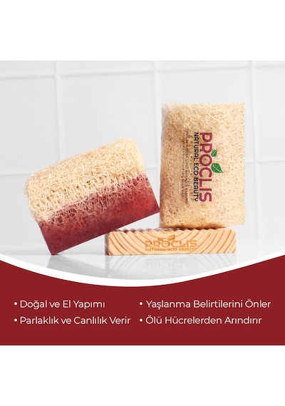 Proclis Doğal Kabak Lifli Bitkisel Kolajen Sabun 130 Gr