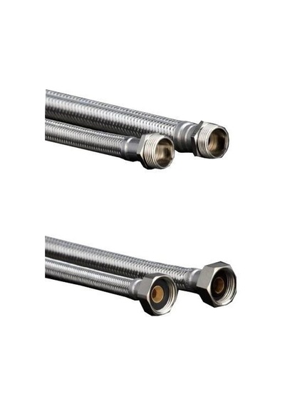 3/8x3/8 Nipelli Flex Hortum 70 Cm 1