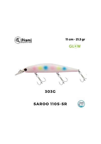 Usami Saroo 110s-sr 21.3gr Maket Balık 303g