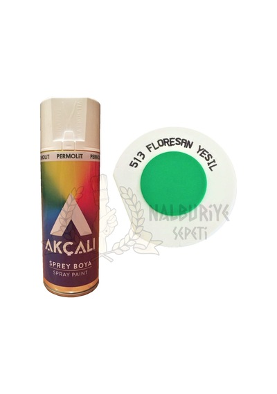 Akçalı Floresan Yeşil Sprey Boya 400 ML - 513