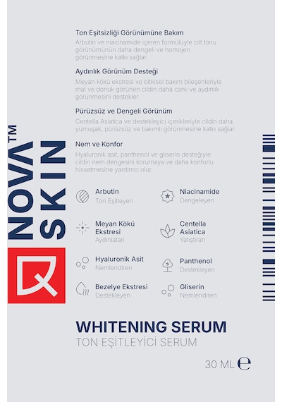 Novaskin Leke Karşıtı Ton Eşitleyici Serum