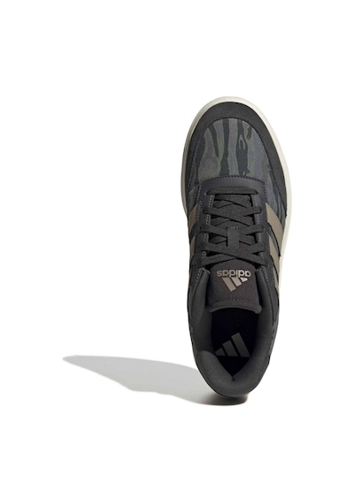 Carbon/blacar/ftwwht Adidas Erkek Günlük Spor Ayakkabı Courtblock Jr9351 Siyah