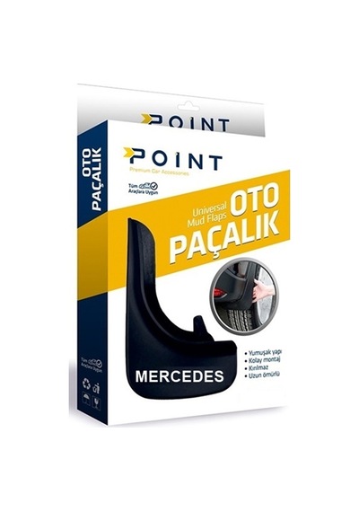 Mercedes Paçalık Tozluk Çamurluk Siyah 2& 39li