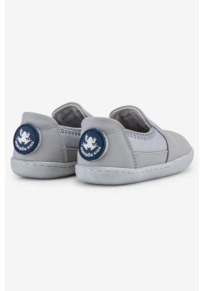 Smart Walker Slip-on Tags Süper Mat Gri Barefoot Işıklı Çocuk Ayakkabı Gri