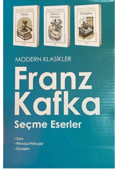 Franz Kafka Seçme Eserler Franz Kafka Kitabı 800 Sayfa Evrensel İletişim Yayınları