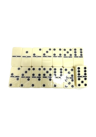 Lüks Deri Kutulu Premium Domino Seti 28 Parça Spinner Lı Çift 6 Taş 2-4 Oyuncu Yeni Yıl Hediyesi