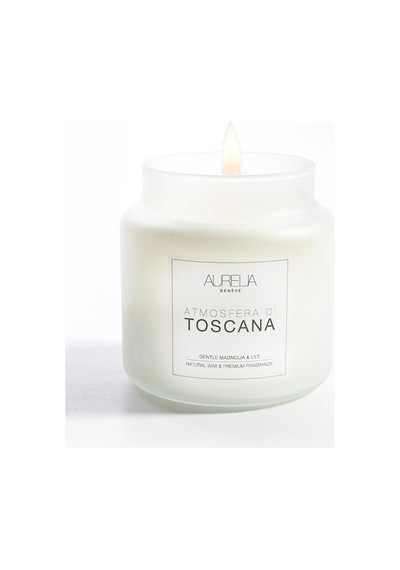 Aurelia Geneve Atmosfera Di Toscana - Gentle Magnolia & Lily - Manolya & Zambak Kokulu Mum - 450 G