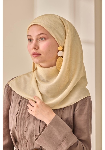 Silk Home Shiny Eşarp 75012-01 Butter Yellow