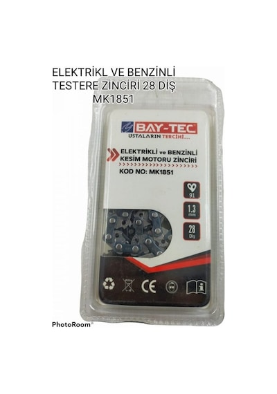 Bay-tec Benzinli Kesim Motoru Zinciri 28 Diş