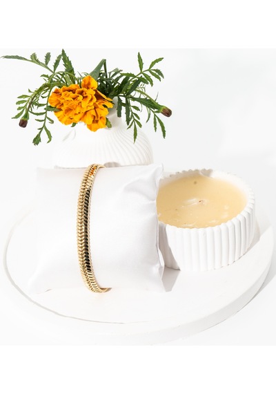 Biem Balıksırtı Model Xuping Bileklik Gold/gümüş