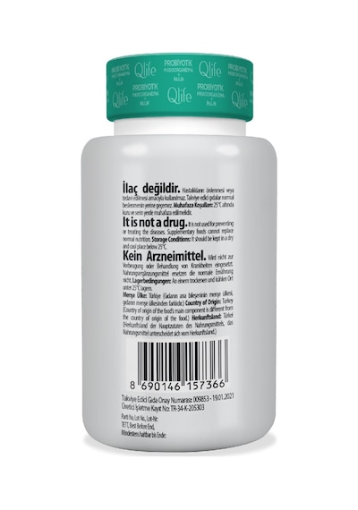 Qlife Probiotik Microorginazma + İnulin 30 Kapsül Sku: Smg8690010420237