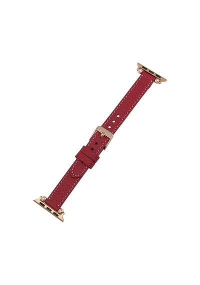 Bouletta Apple Watch Uyumlu Deri Kordon 38-40-41Mm Ferro Erc2 Kır