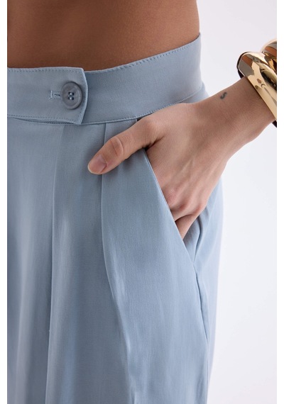 Mai Collection Mai Studios Co. Shonas Bağcık Detay Mavi Yelek Pantolon Takım mavi