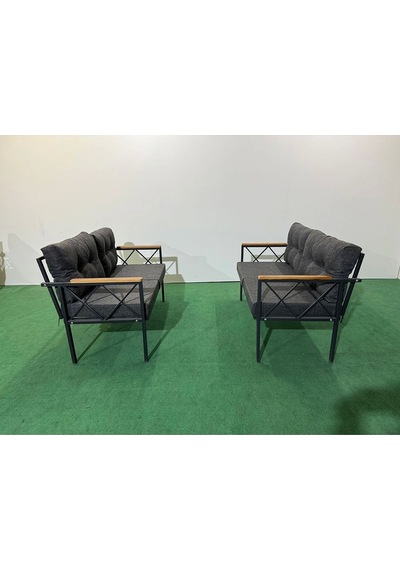 2+2balkon-bahçe-kafe-çay Seti-koltuk Takımı-oturma Grubu-ofis Koltuğu 2+2 Antrasit 2+2balkon-bahçe-kafe-çay Seti-koltuk Takımı-oturma Grubu-ofis Koltuğu 2+2 Antrasit