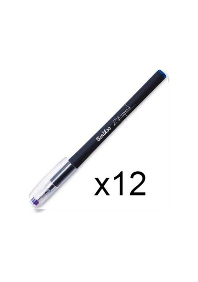 Scrikss Speed Gel Tükenmez Kalem 0.7 Mavi 12 Li