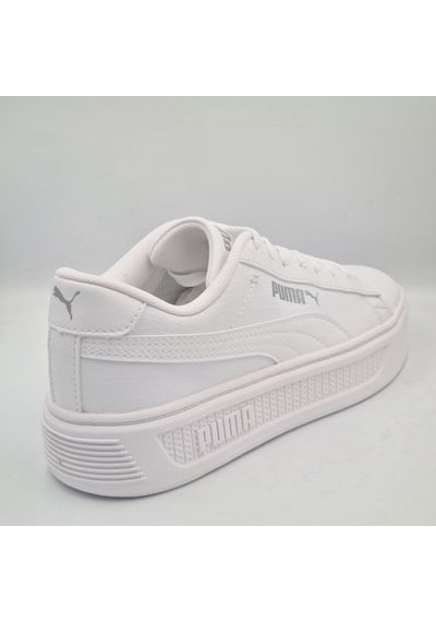 Puma Smash Platform V3 Tdp Beyaz Kadın Sneaker Spor Ayakkabı Beyaz