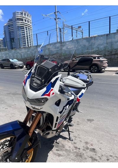 2020-24 Honda Africa Twin L2/l4 Ön Uzun Cam Şeffaf Zeus 58cm 4mm