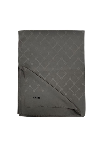 Aker Monogram Şal - Füme 974
