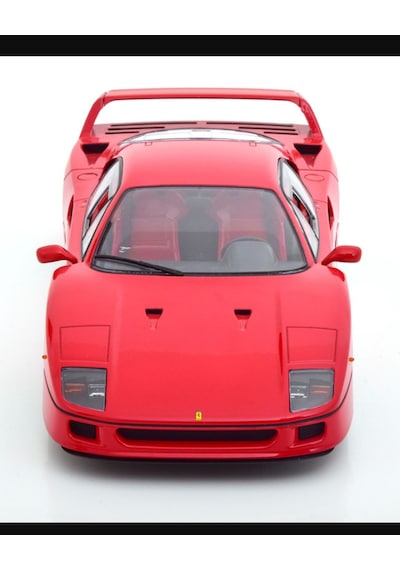 Kk Scale 1:18 Ferrari F40 Lightweight Kırmızı Model Araba