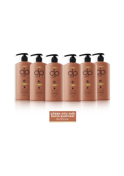 Dp Daily Perfection Şampuan Çörekotu Yağı 6 x 500 ML