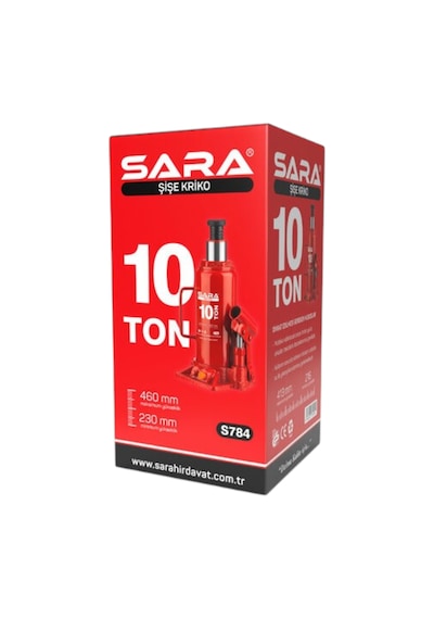 Sara Şişe Kriko 10 Ton