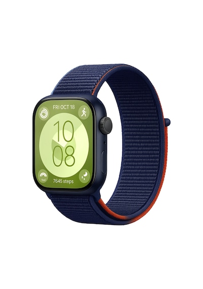 Newface - 179 - Huawei Fit 4 Hasırlı Cırtcırtlı Kordon - Glblseme - - Lacivert-turuncu