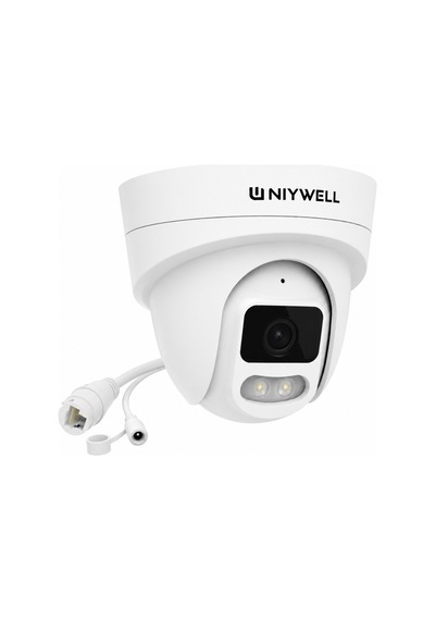 Uniywell 3.0 Mp Poe Sesli Ip Dome Kamera Dahili Mikrofon Akıllı Gece Görüşü Onvıf Ev Ve Ofis Güvenlik Kamerası