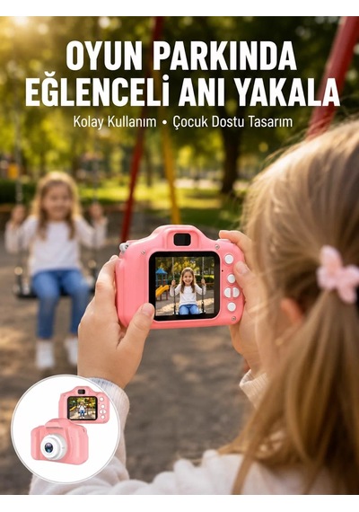 Hd Mini Dijital Kamera Video Ve Fotoğraf Çekim Özellikli Şarjlı T