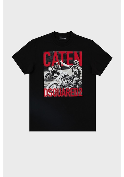 Dsquared2 Çocuk T Shirt Dq0158-d00mq Black Siyah