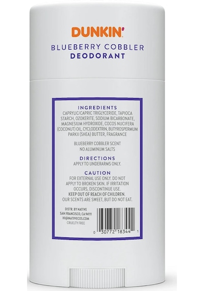 Native Dunkin Blueberry Cobbler Alüminyumsuz Stick Deodorant 75gr
