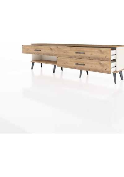 Arges Tv Ünitesi 3 Çekmeceli 176x30x51 Aytaşı-çam/çam Atlas Çam/atlas Çam Arges Tv Ünitesi 3 Çekmeceli 176x30x51 Aytaşı-çam/çam Atlas Çam/atlas Çam