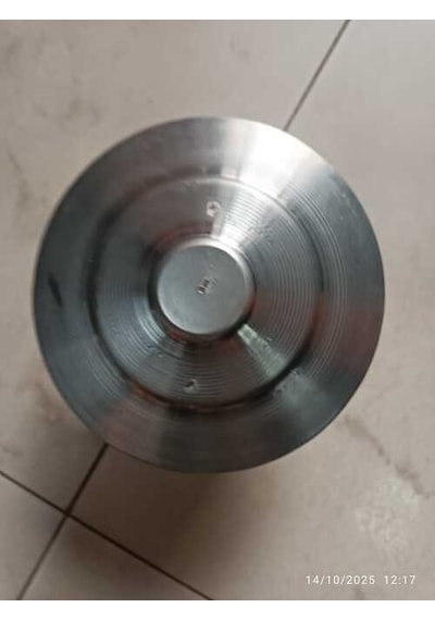 Soba Baca Şapkası Japon Galveniz Boyasız Çap 13 Cm