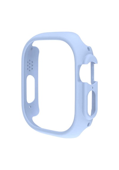 Watch Ultra 49mm Sert Pc Kasa Koruyucu Mtr Watch Gard 18 - Mavi Açık