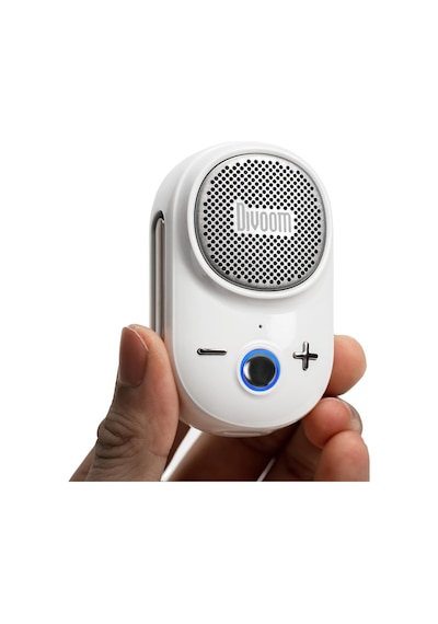 Itour-s Giyilebilir Bluetooth Hoparlör, Ip67 Klip-on, 10h Çalma Süresi, Beyaz